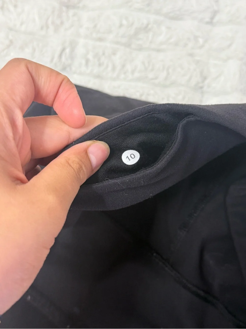Lululemon Black low-Rise Leggings
